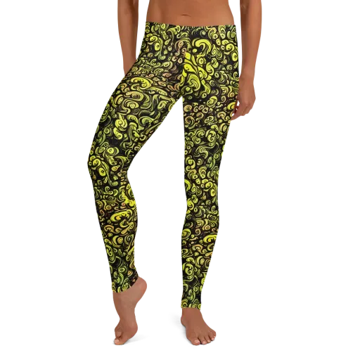 Voltage Arabesque on a Leggings