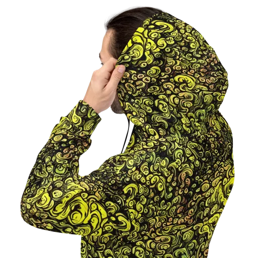 Voltage Arabesque on a Hoodie