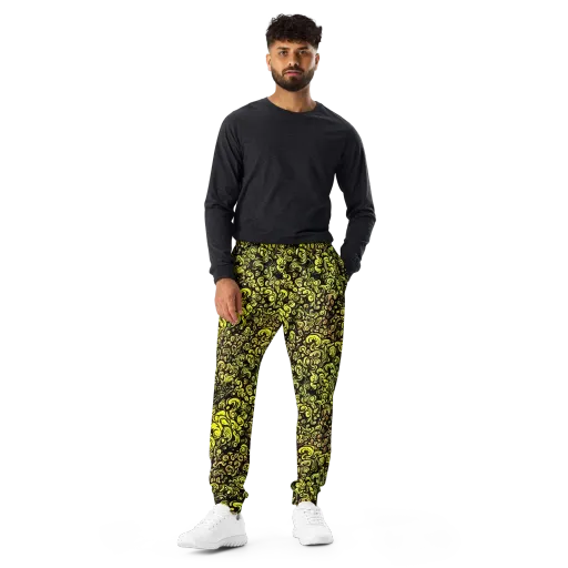 Voltage Arabesque on a Men's Joggers
