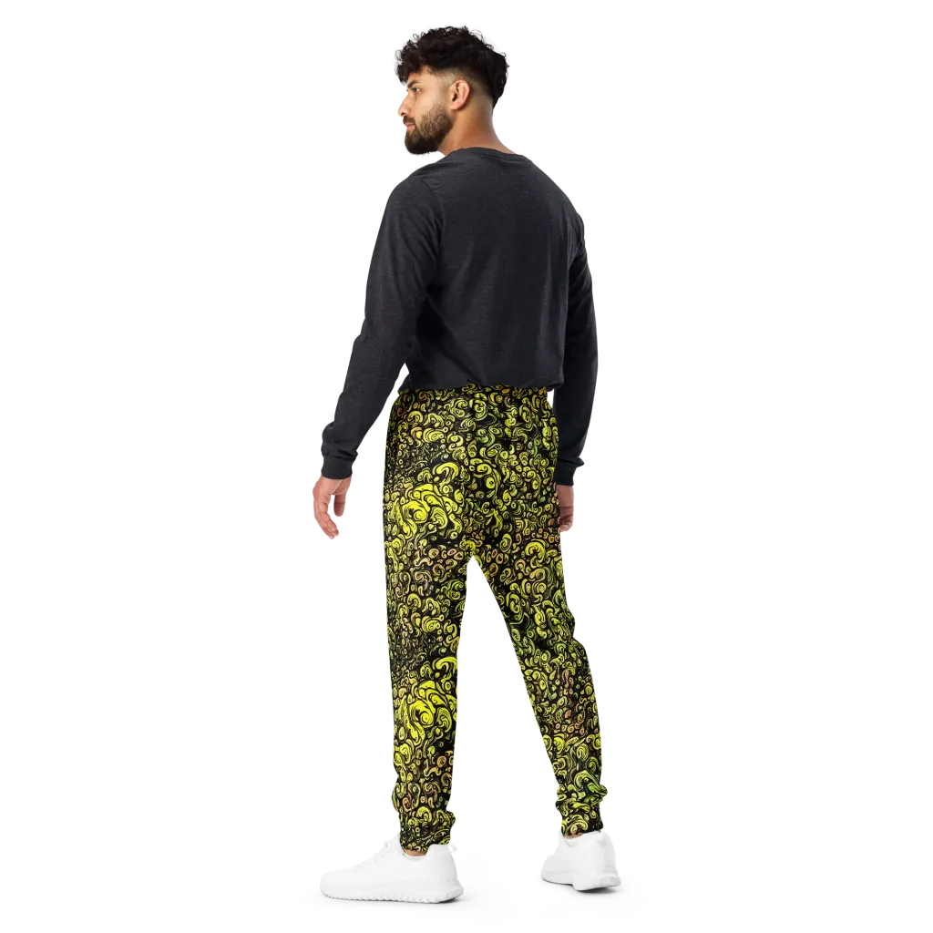 Voltage Arabesque on Men's Joggers — Back