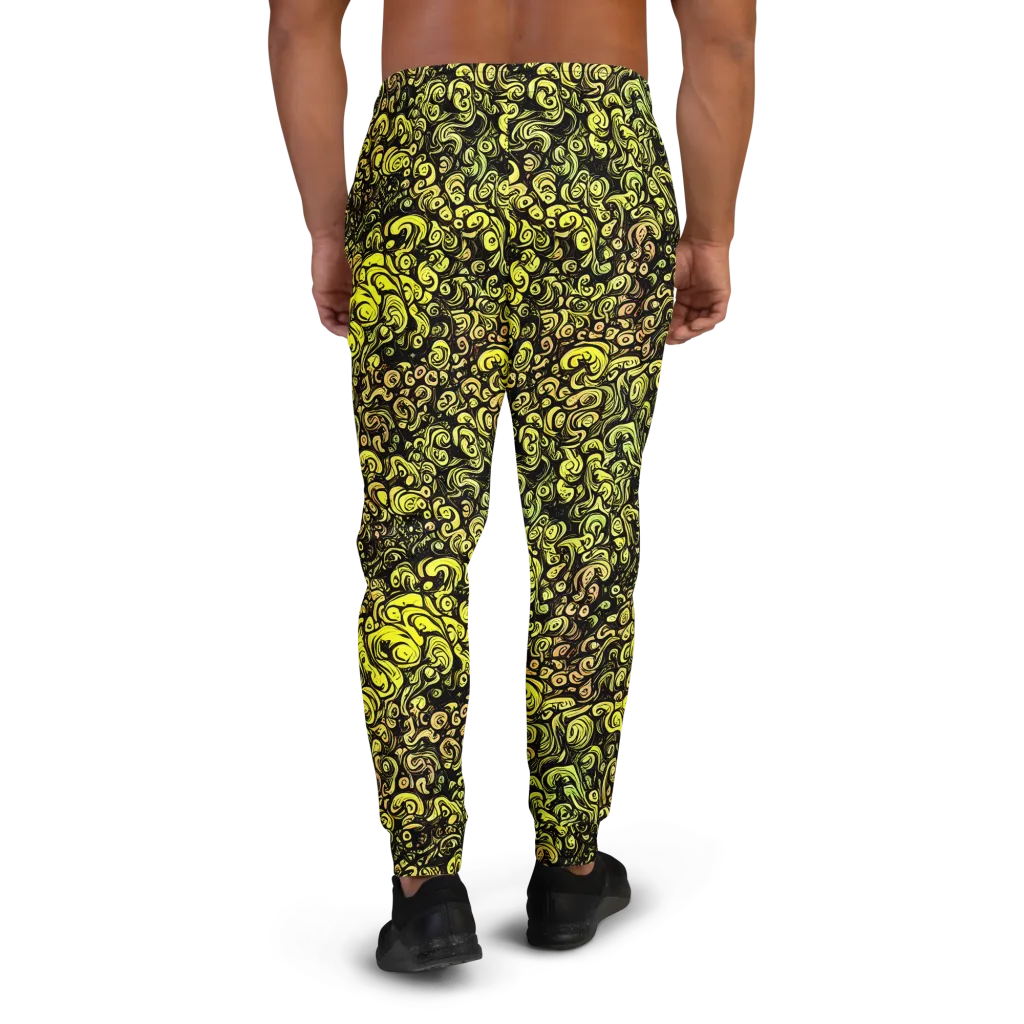 Voltage Arabesque on Men's Joggers — Back
