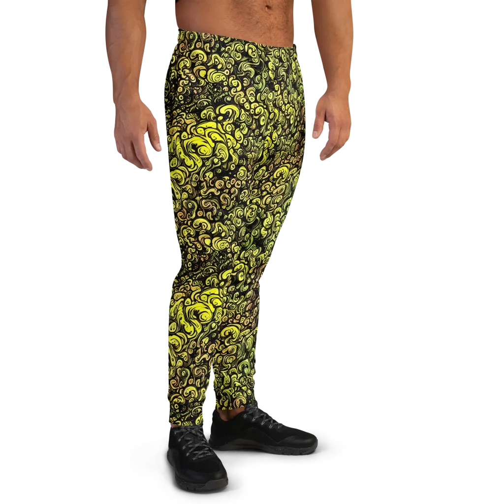 Voltage Arabesque on Men's Joggers — Right