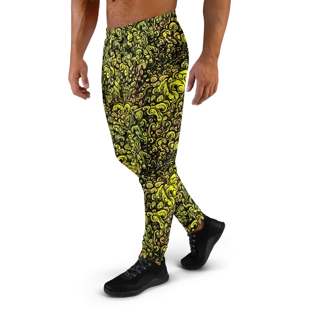 Voltage Arabesque on Men's Joggers — Left