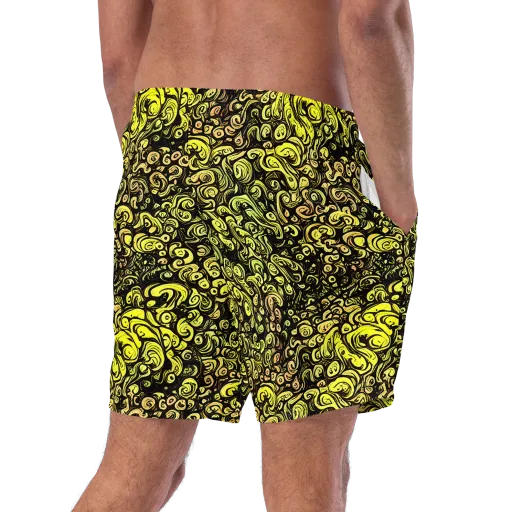 Voltage Arabesque on a Swim Trunks