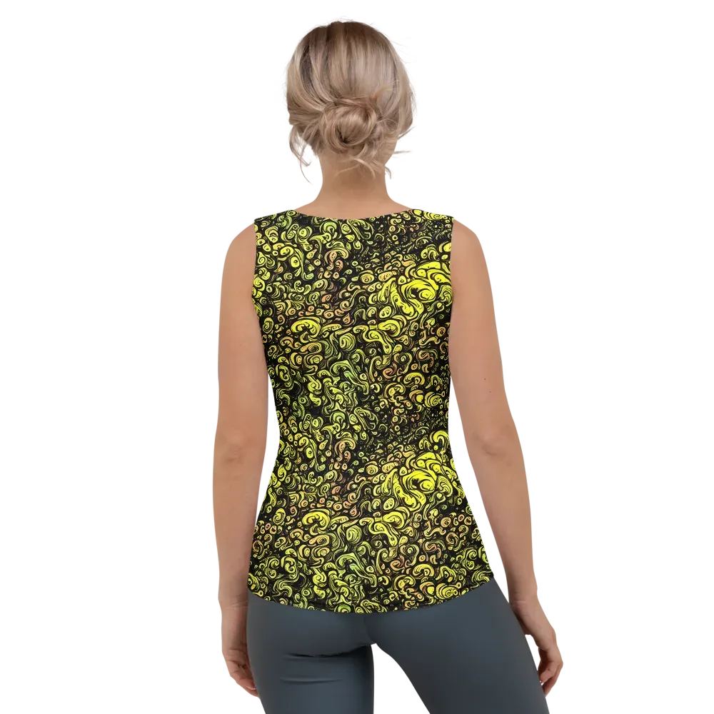 Voltage Arabesque on Women's Tank Top — Back
