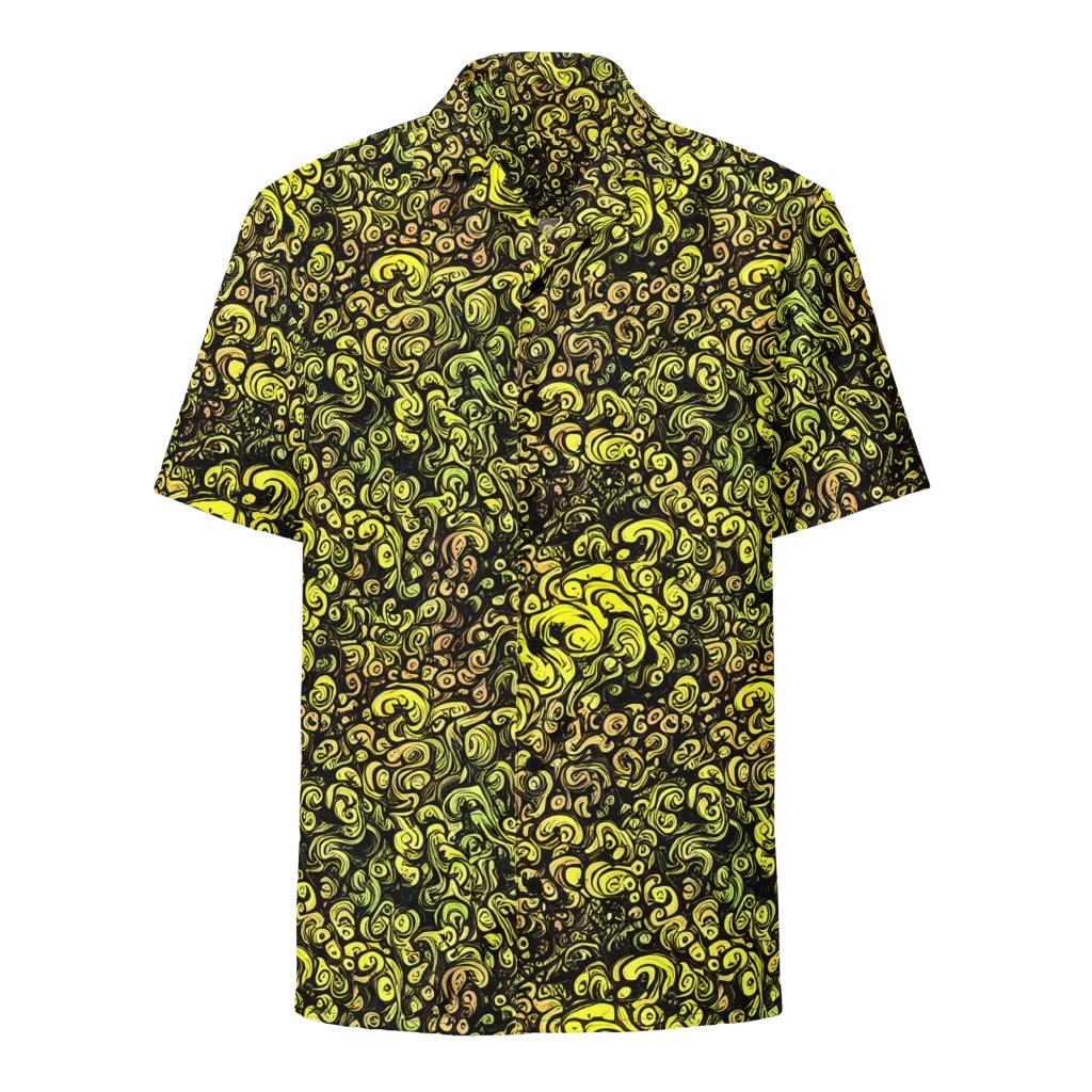Voltage Arabesque on Button Shirt — Front