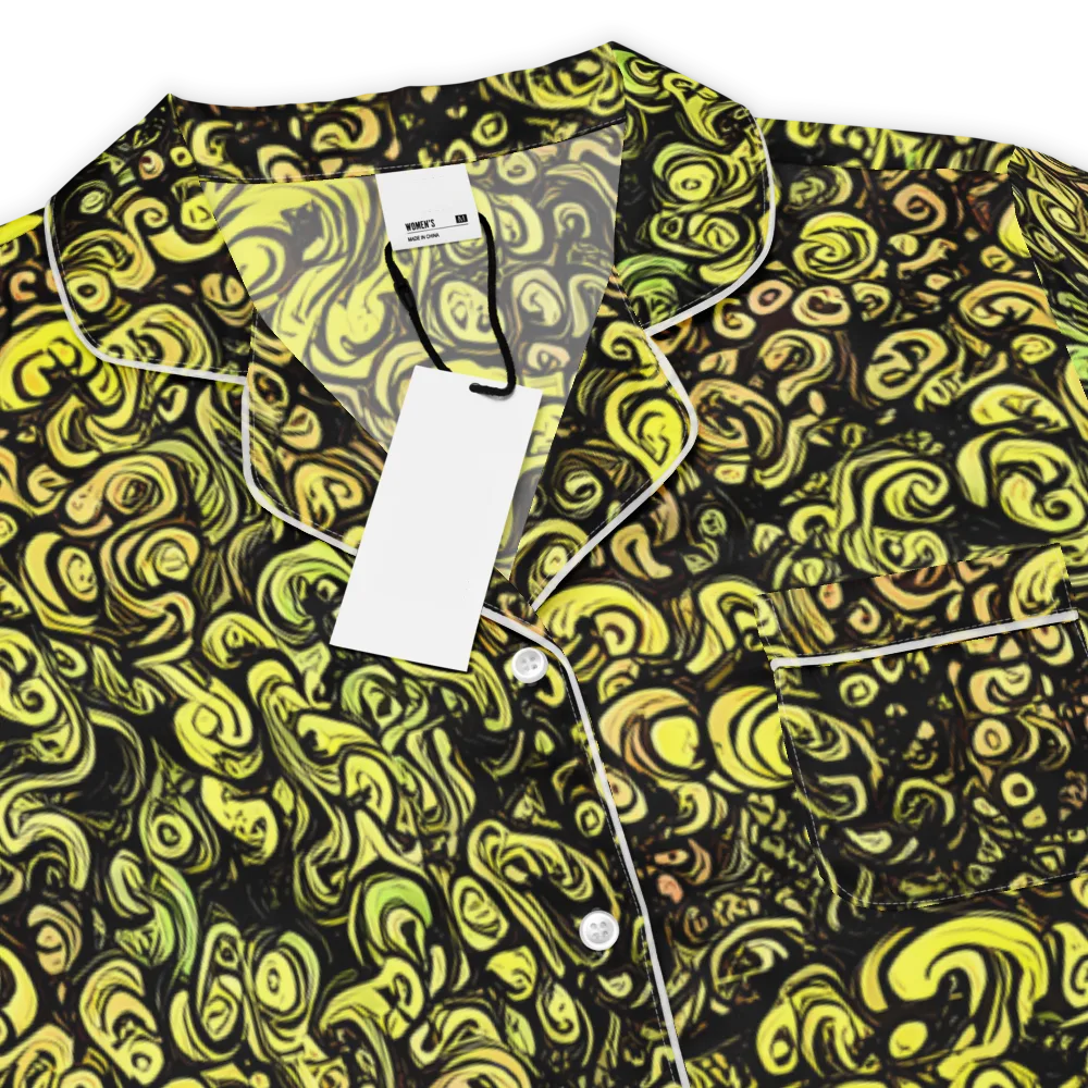 Voltage Arabesque on Women's Short Sleeve Pajama Top — Product details