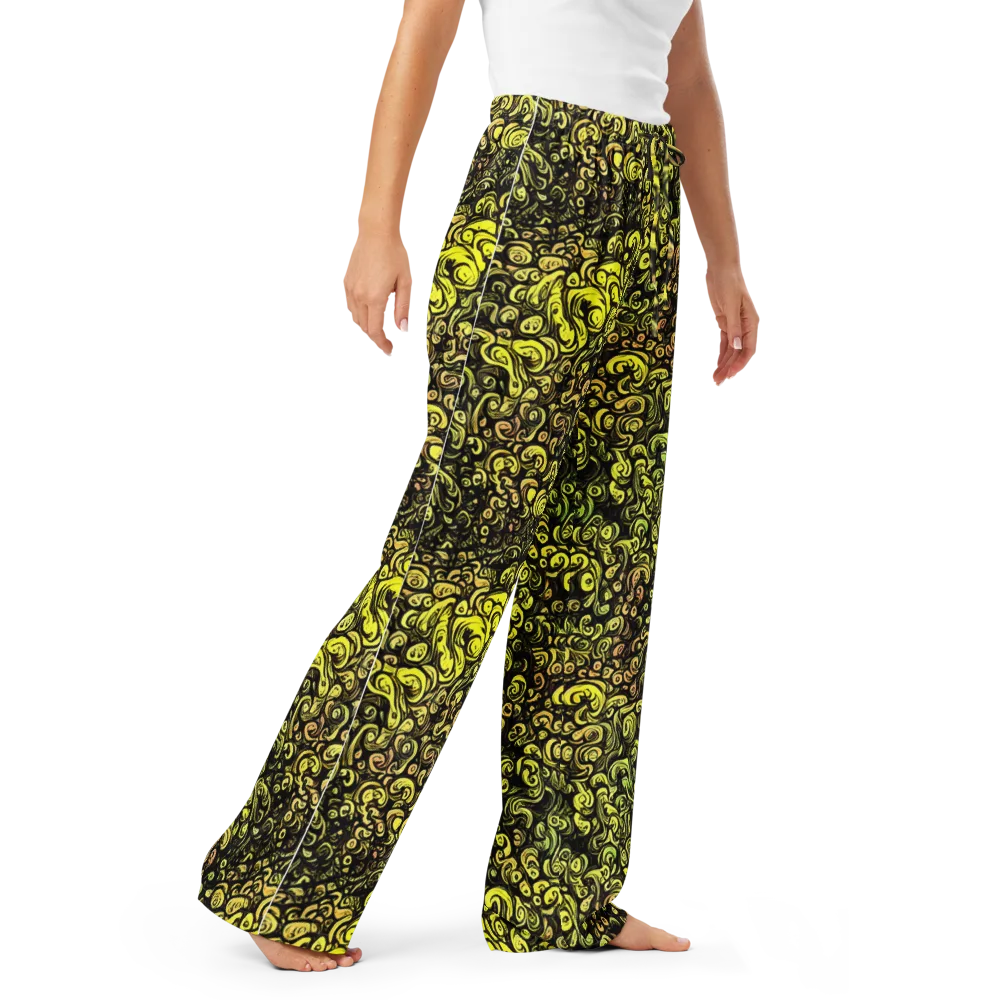 Voltage Arabesque on Women's Pajama Pants — Right Front
