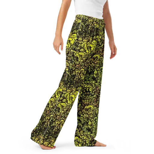 Voltage Arabesque on a Women's Pajama Pants
