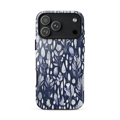 Midnight Herbarium on a Tough Case for iPhone®