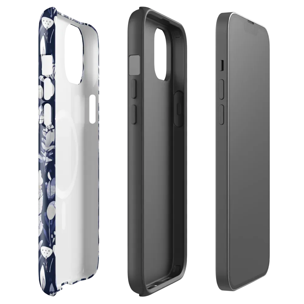 Midnight Herbarium on MagSafe Tough Case for iPhone® — Front
