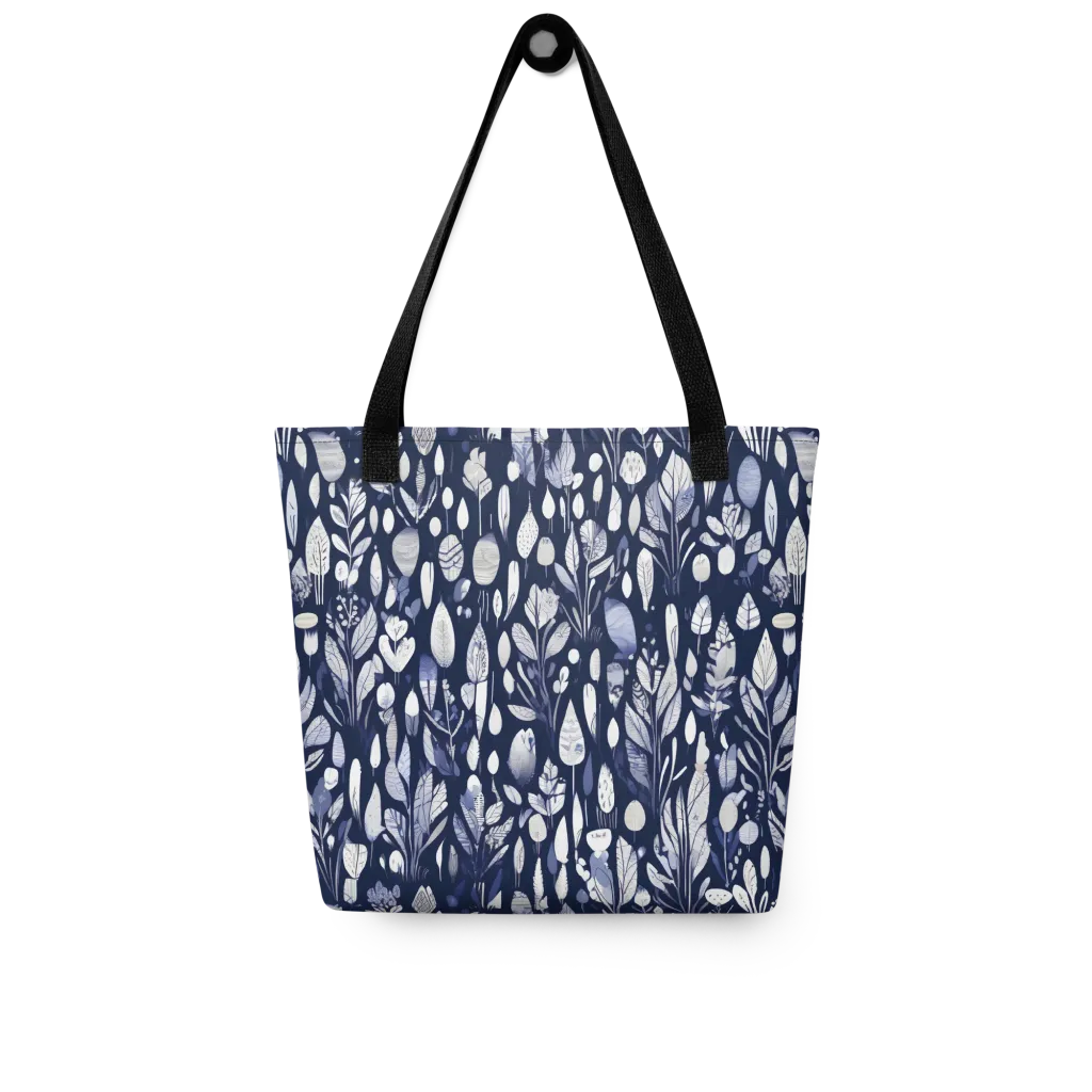 Midnight Herbarium on Tote Bag — Front