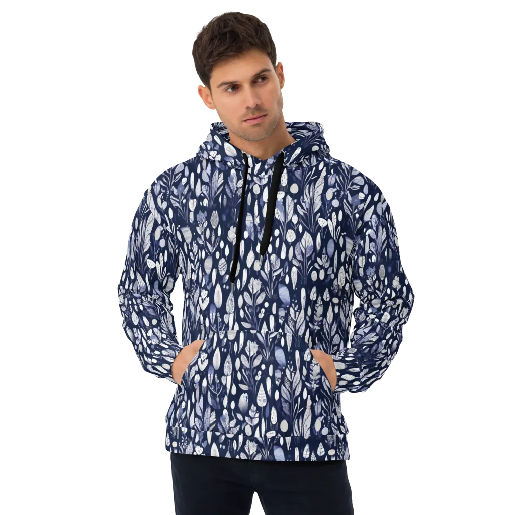 Midnight Herbarium on Hoodie — Front