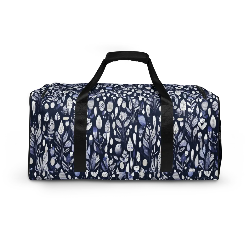 Midnight Herbarium on Duffle Bag — Back