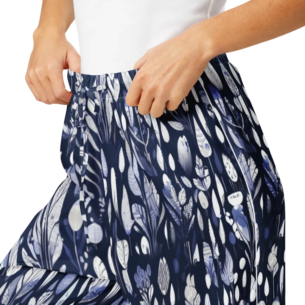 Midnight Herbarium on Women's Pajama Pants — Product details