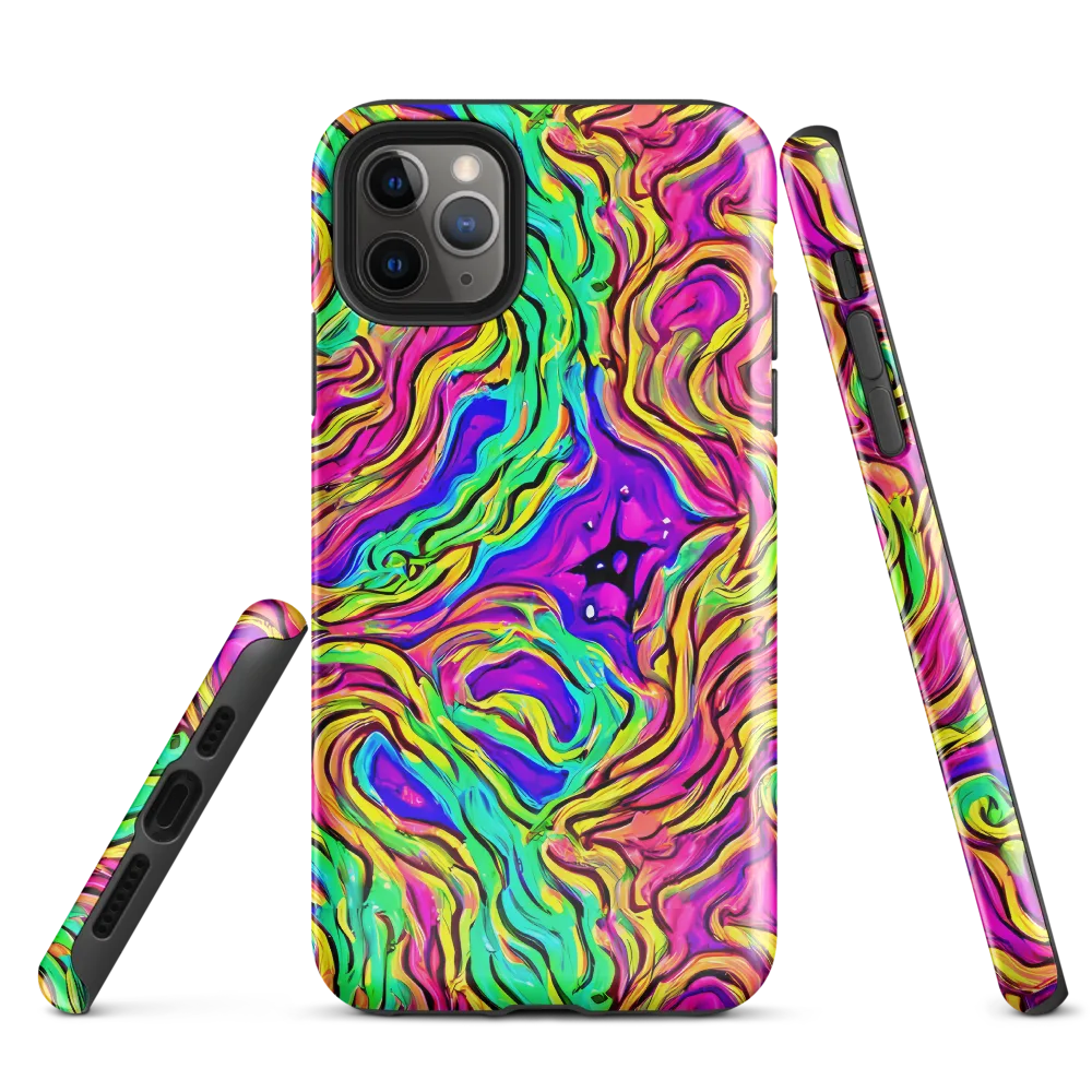 Kaleidoscope Torrent on Tough Case for iPhone® — Front