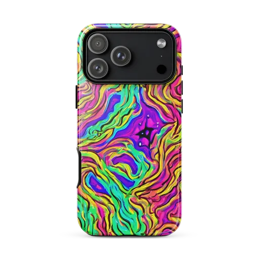 Kaleidoscope Torrent on a Tough Case for iPhone®