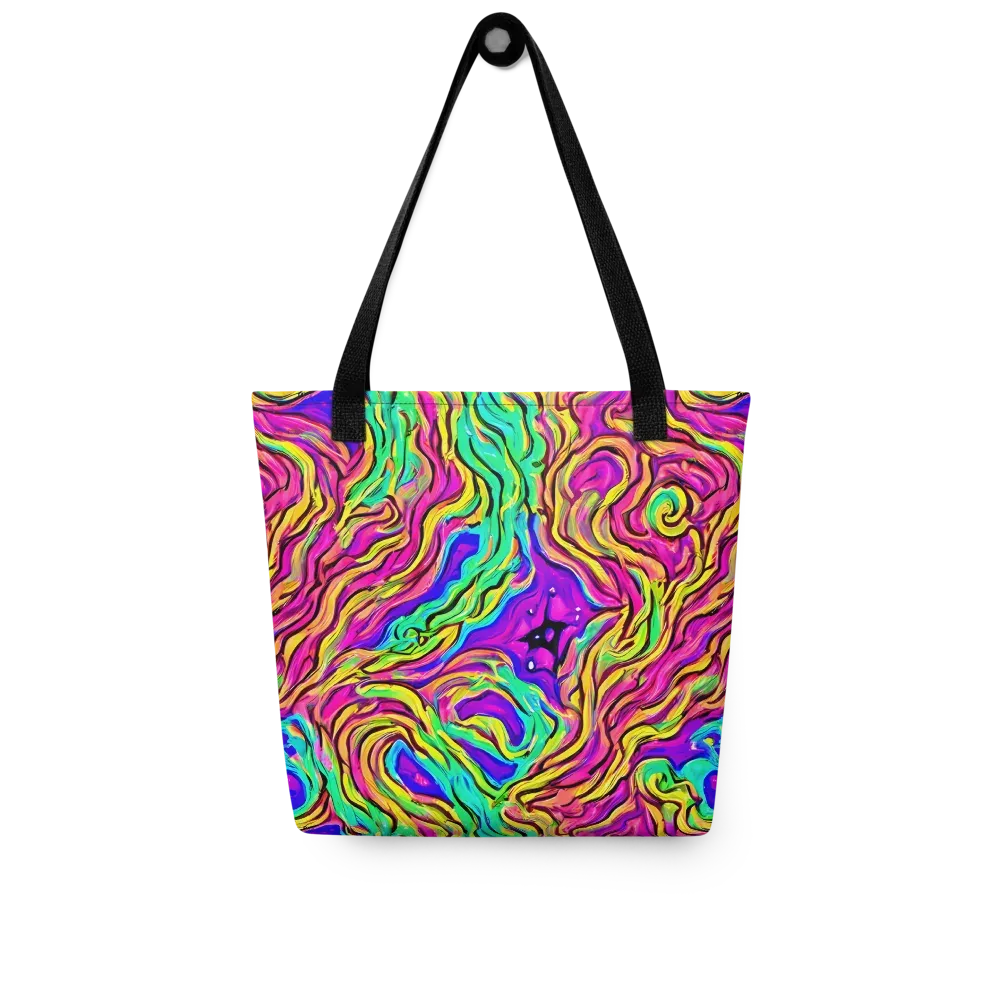 Kaleidoscope Torrent on Tote Bag — Front
