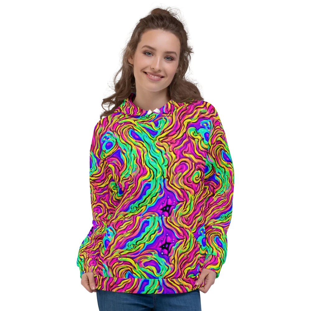 Kaleidoscope Torrent on Hoodie — Front