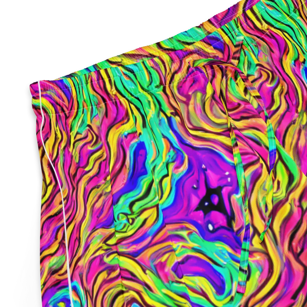 Kaleidoscope Torrent on Women's Pajama Shorts — Product details