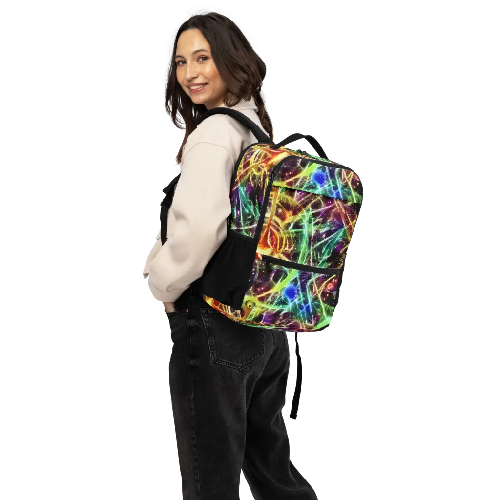 Stellar Thicket on Utility Backpack — Back