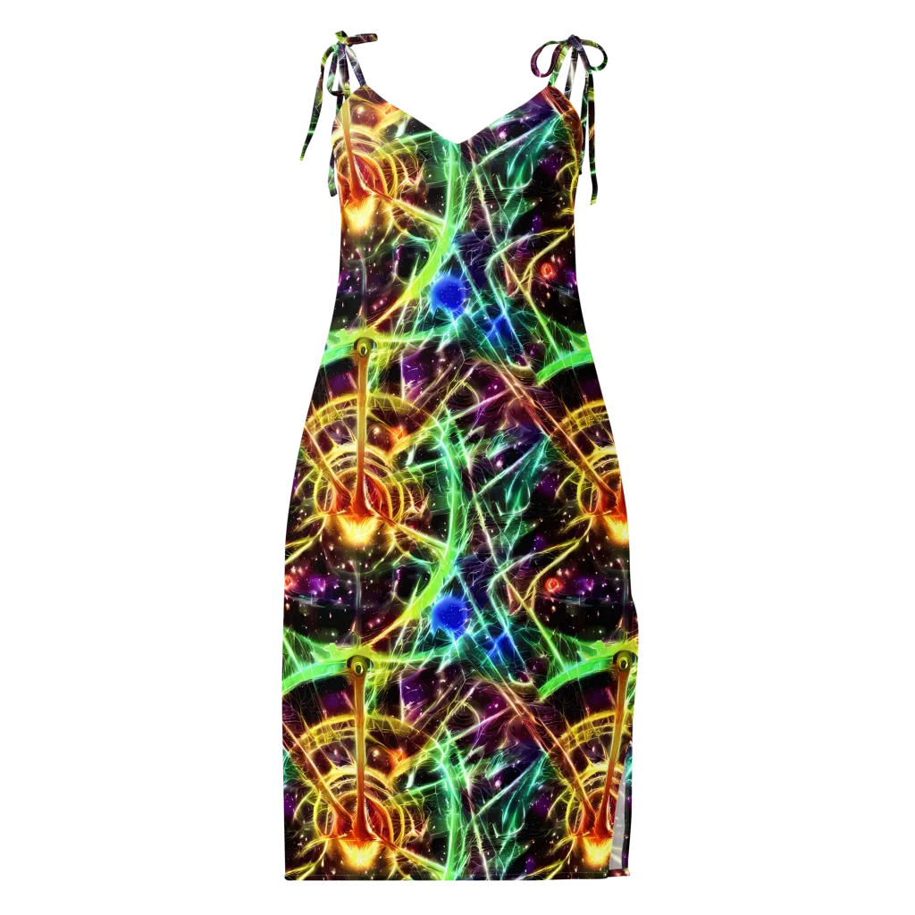 Stellar Thicket on Slip Dress — Front