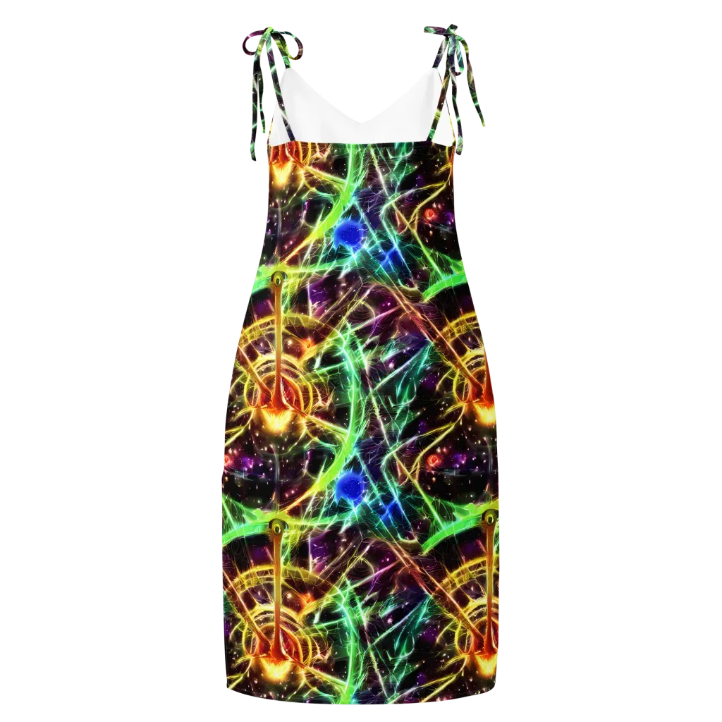 Stellar Thicket on Slip Dress — Back
