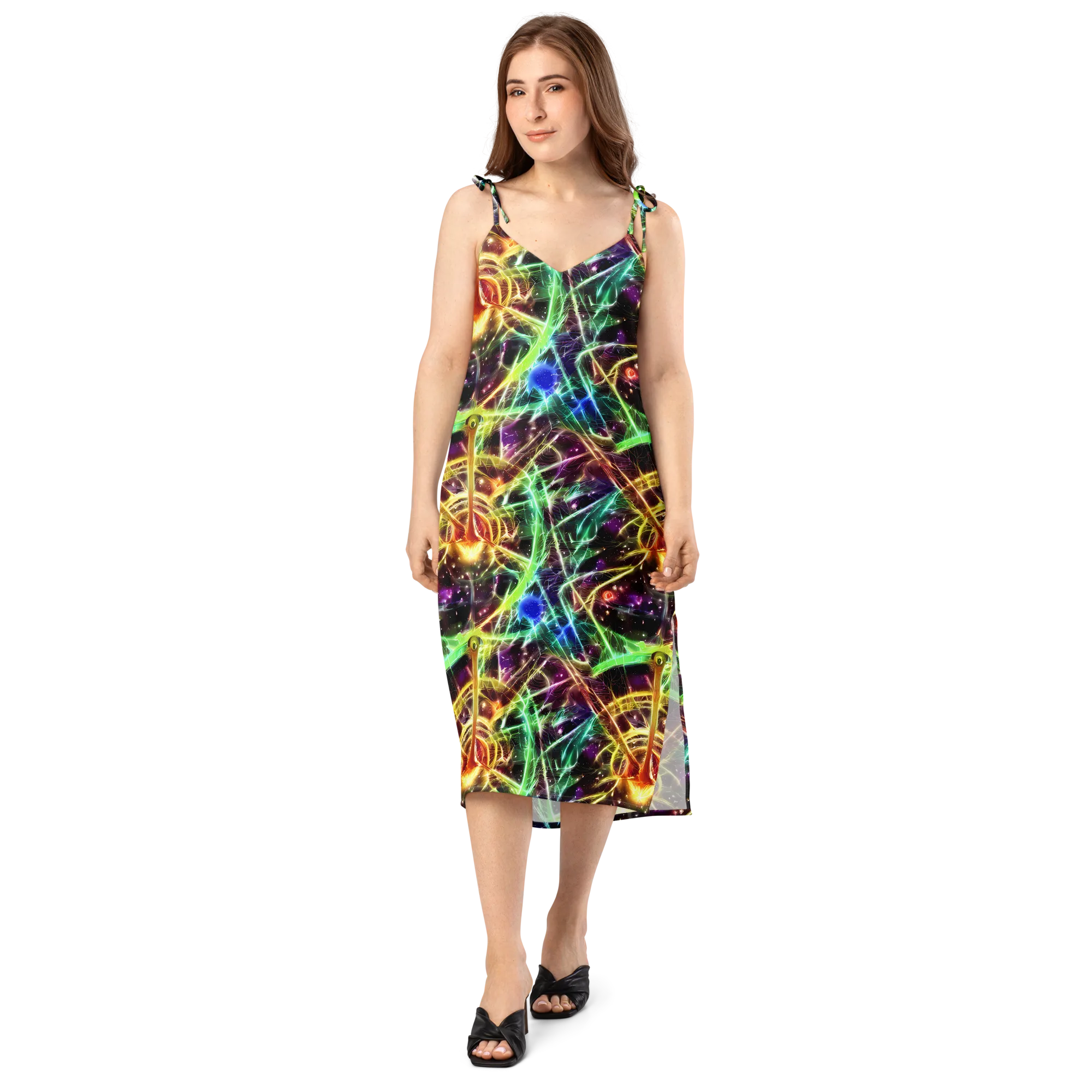 Stellar Thicket on Slip Dress — Front