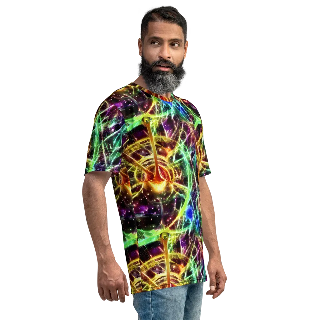 Stellar Thicket on Men's Crew Neck T-Shirt — Right