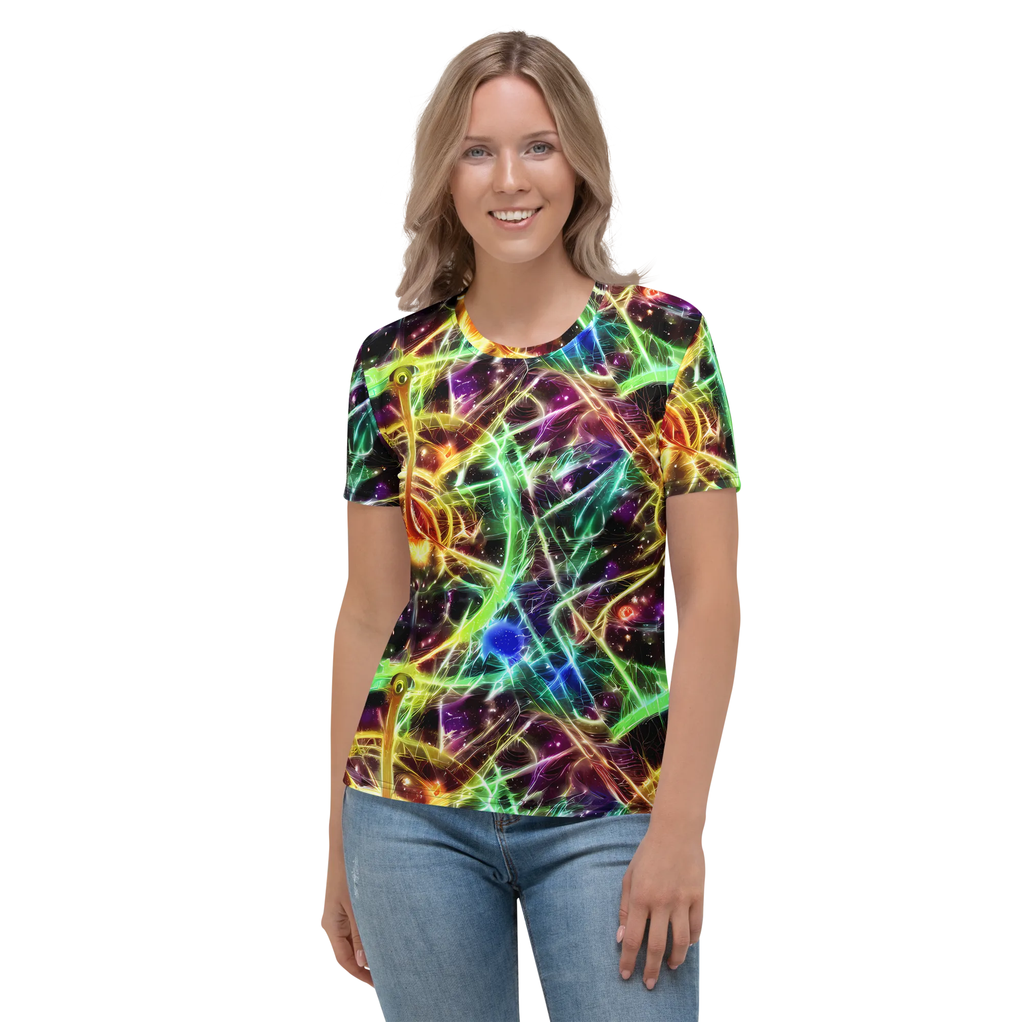 Stellar Thicket on Women's Crew Neck T-Shirt — Front