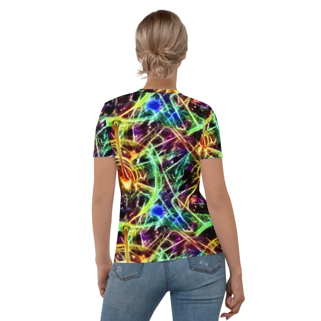 Stellar Thicket on Women's Crew Neck T-Shirt — Back