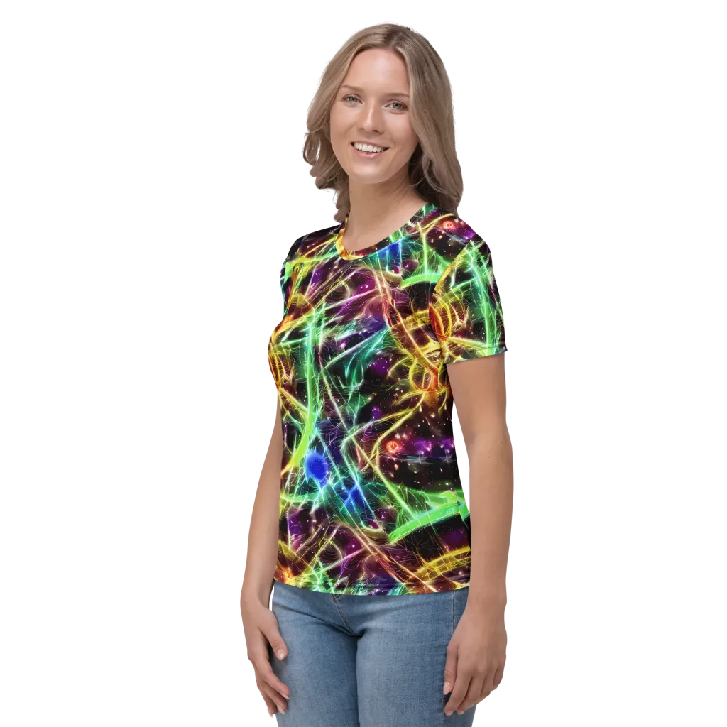 Stellar Thicket on Women's Crew Neck T-Shirt — Left