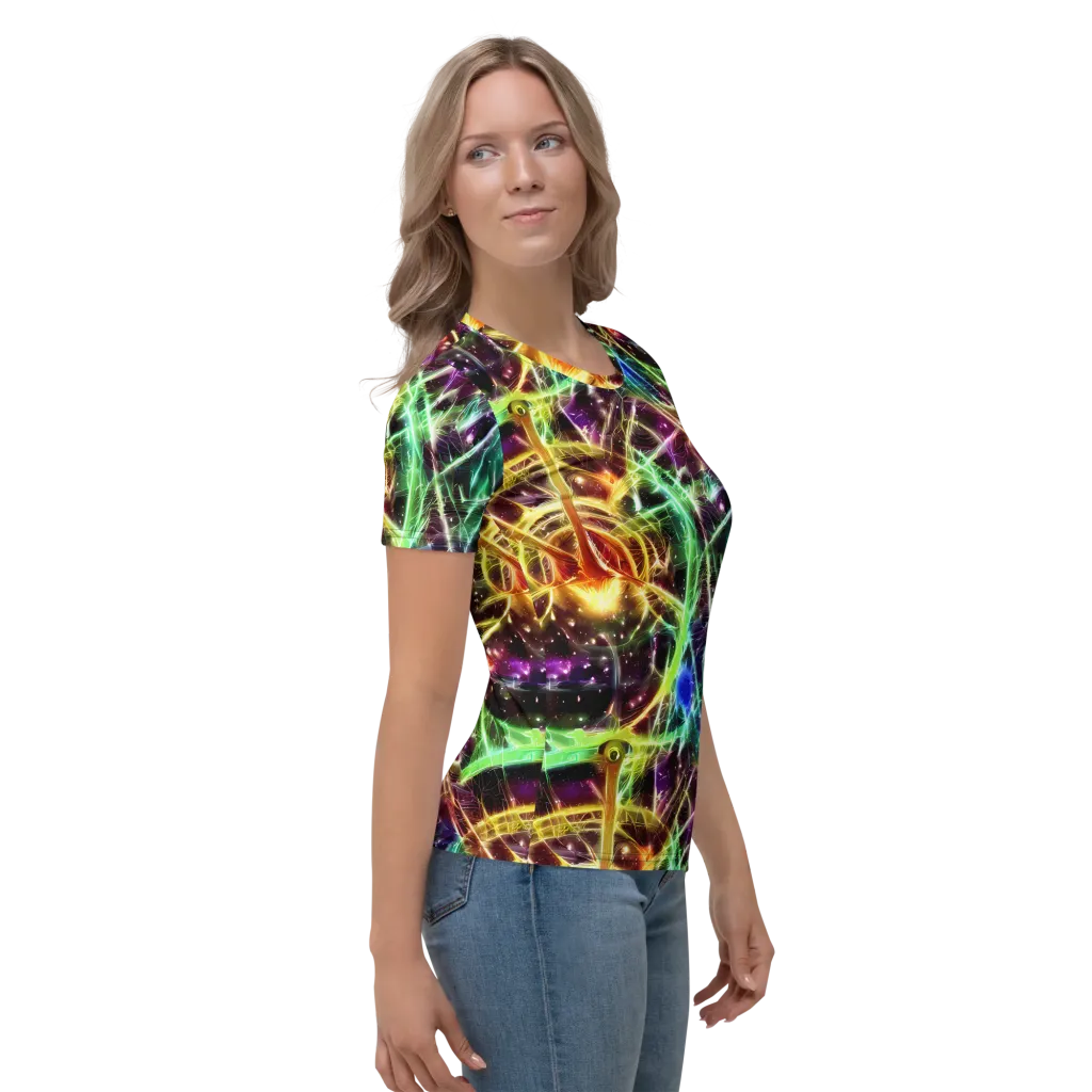 Stellar Thicket on Women's Crew Neck T-Shirt — Right