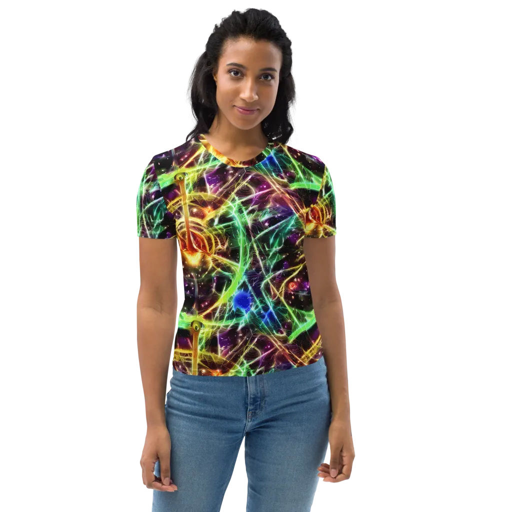 Stellar Thicket on Women's Crew Neck T-Shirt — Front