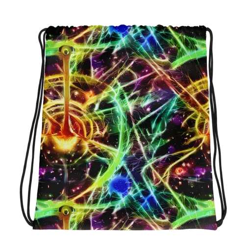 Stellar Thicket on a Drawstring Bag