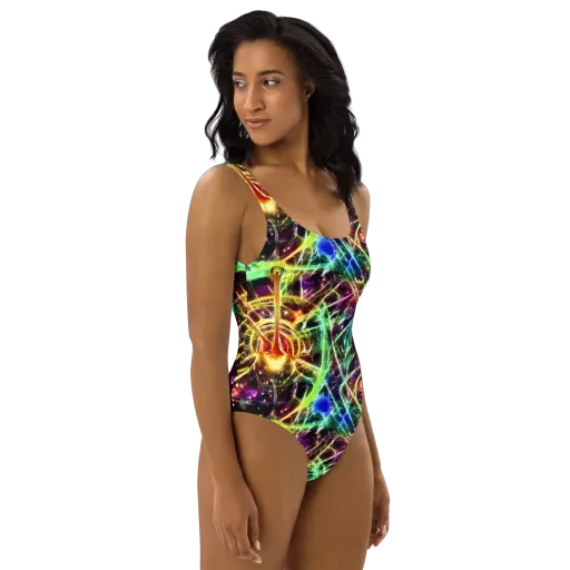 Stellar Thicket on a One-Piece Swimsuit