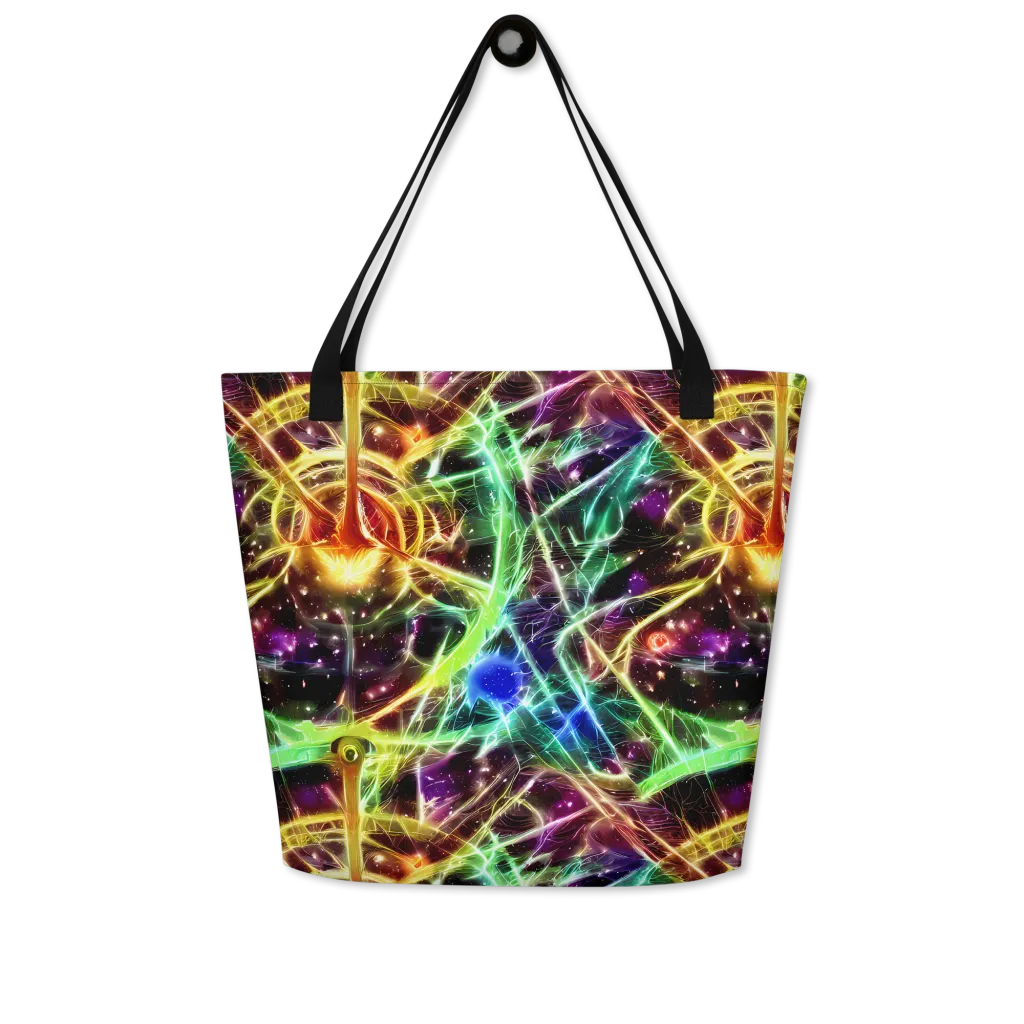Stellar Thicket on Large Tote Bag W/ Pocket — Front