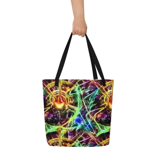 Stellar Thicket on a Large Tote Bag W/ Pocket