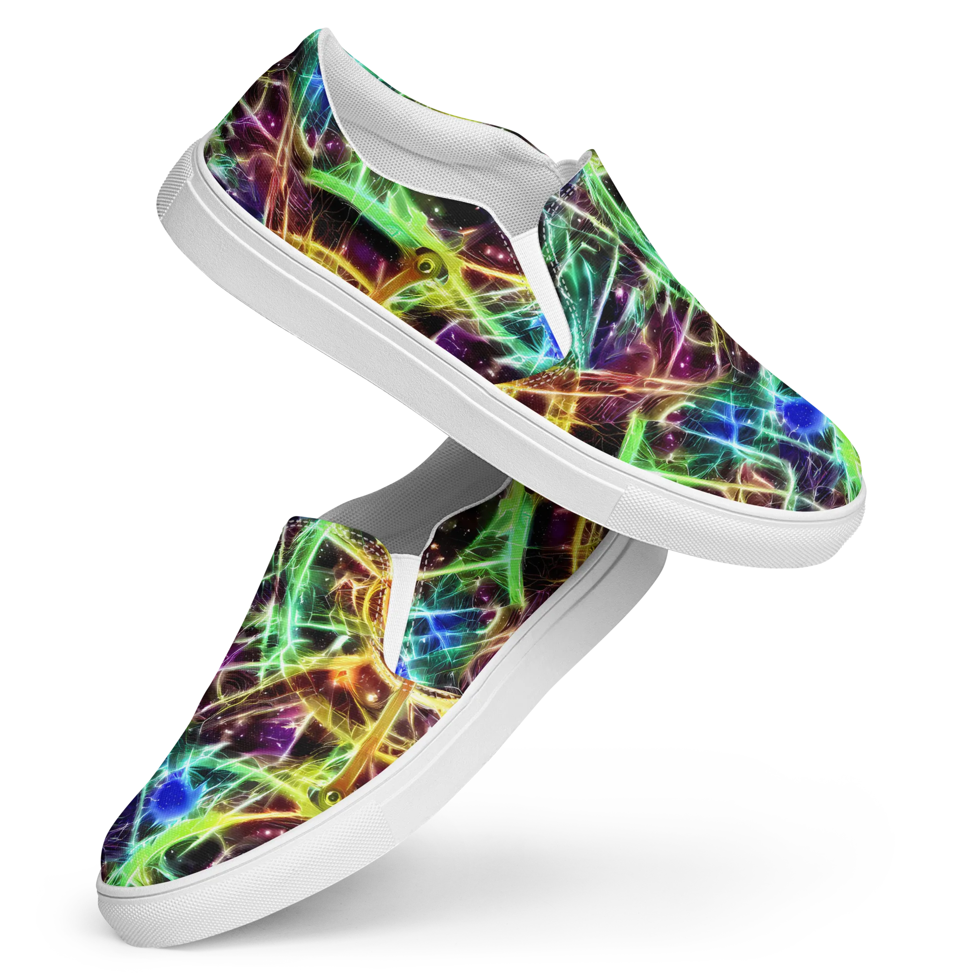 Stellar Thicket on Women's Slip-On Canvas Shoes — Front