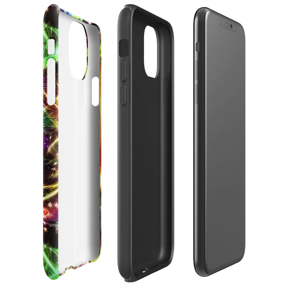 Stellar Thicket on Tough Case for iPhone® — Right