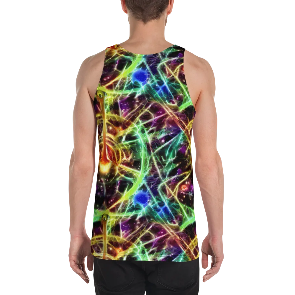 Stellar Thicket on Men's Tank Top — Back