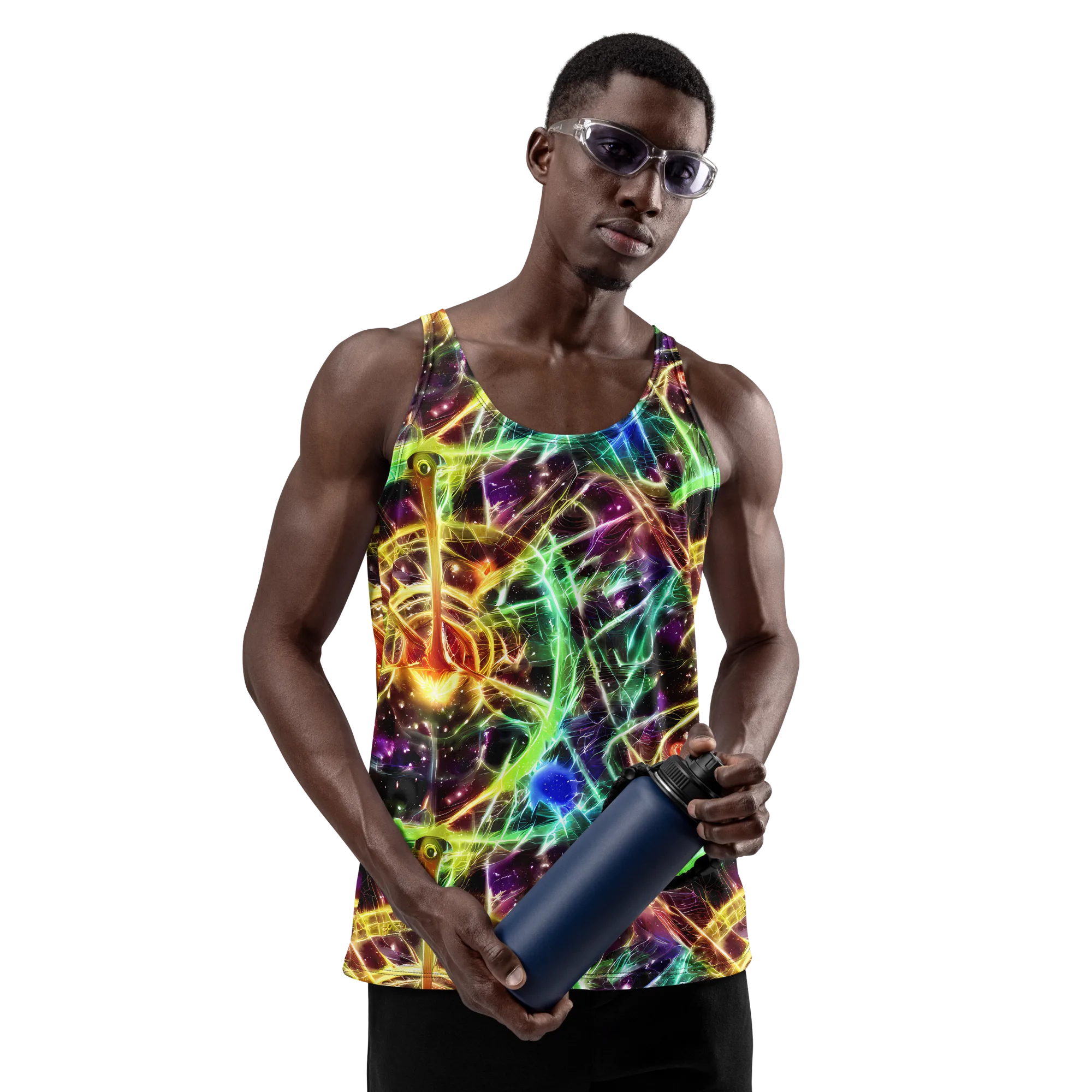 Stellar Thicket on Men's Tank Top — Front