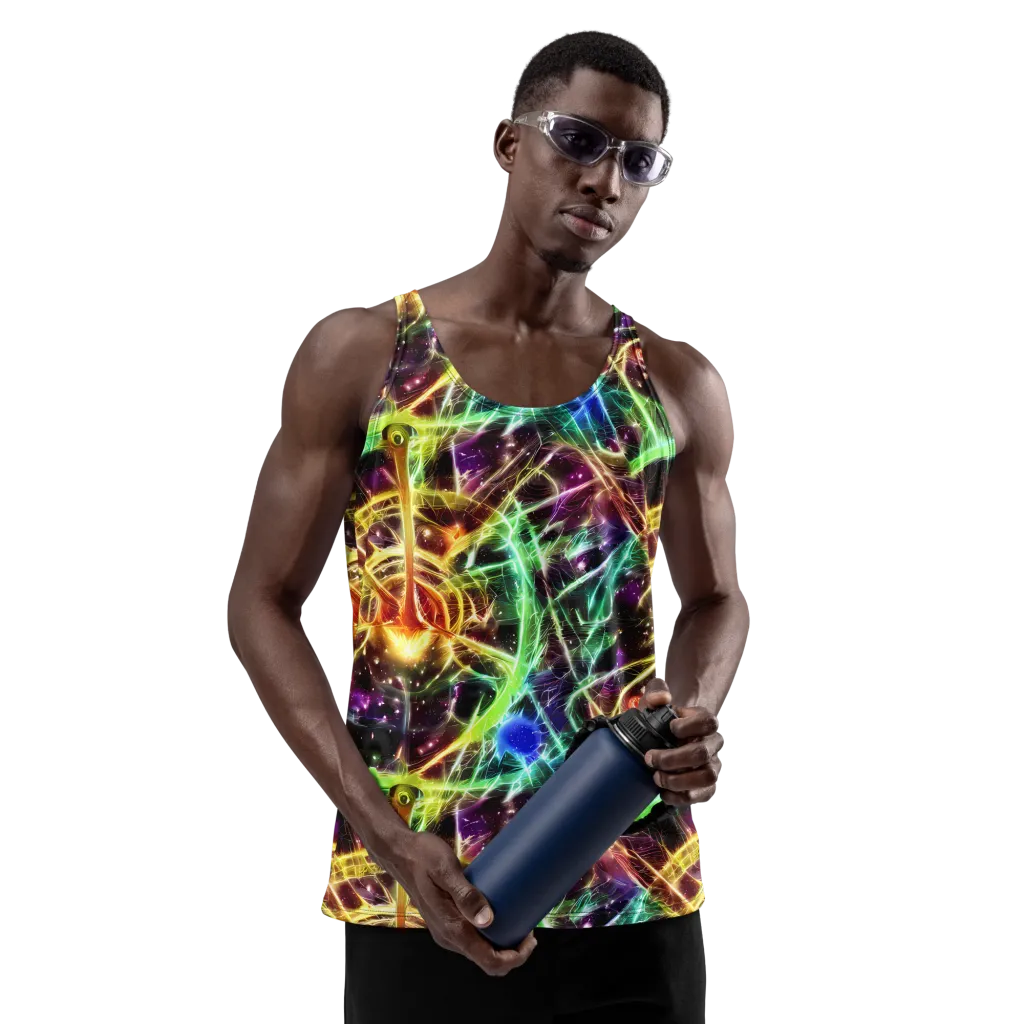 Stellar Thicket on Men's Tank Top — Front