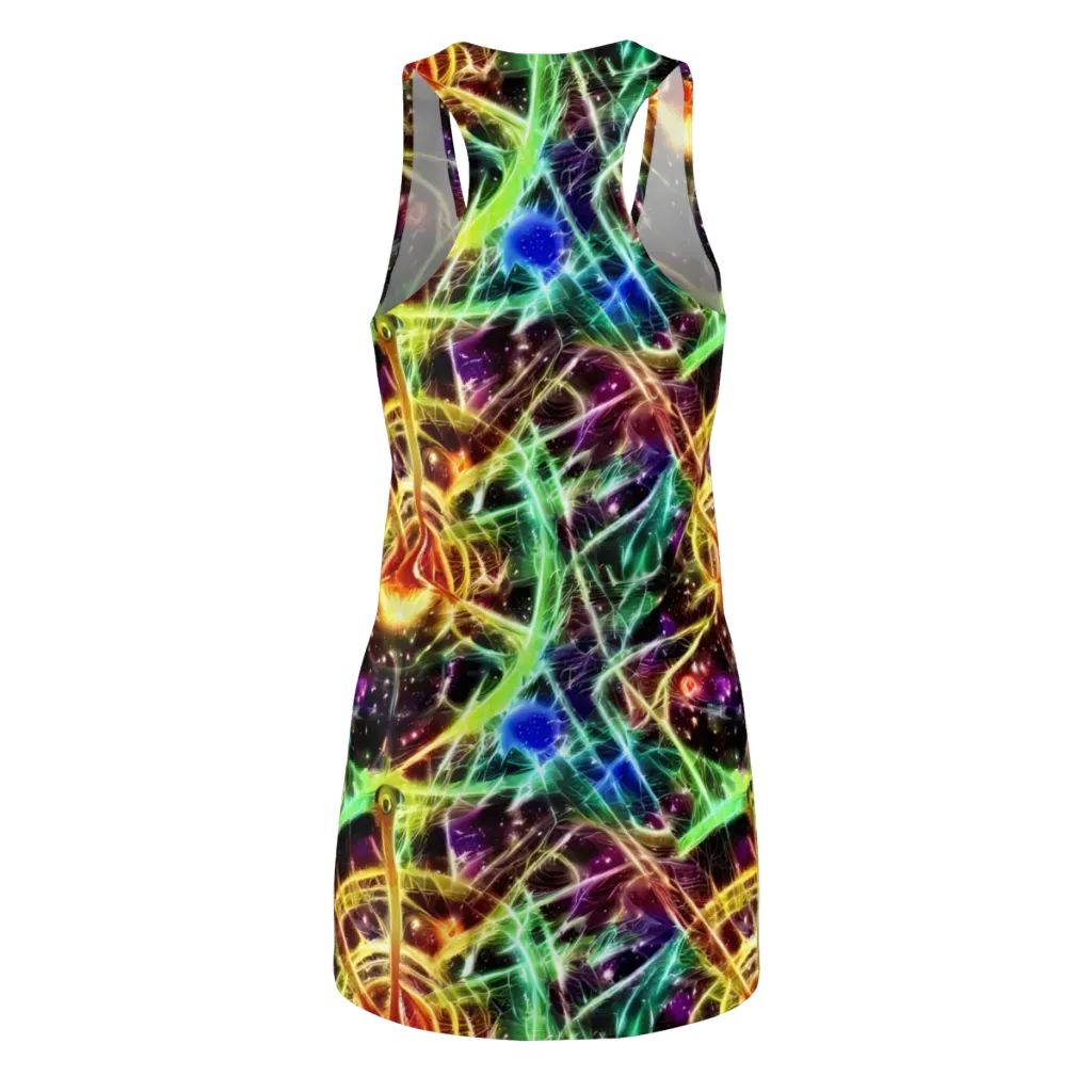 Stellar Thicket on Racerback Dress — Back