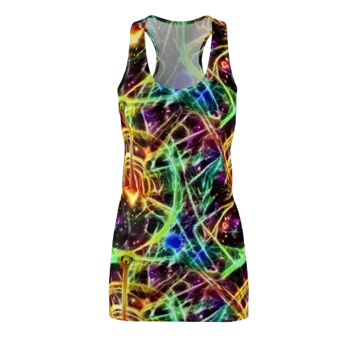 Stellar Thicket on a Racerback Dress