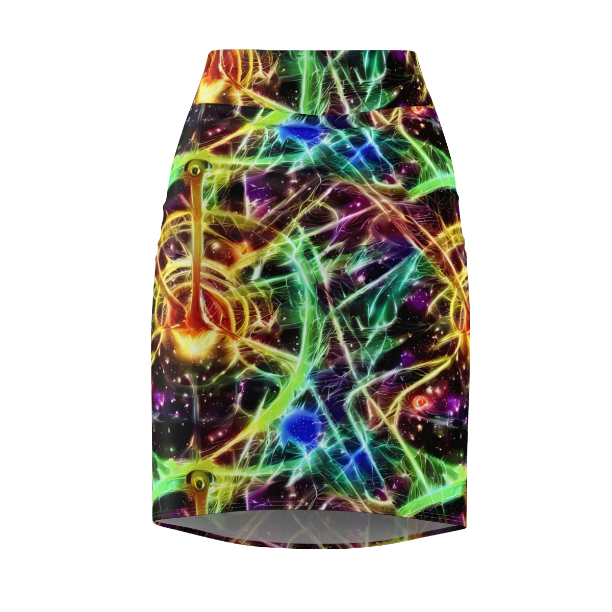Stellar Thicket on Pencil Skirt — Front
