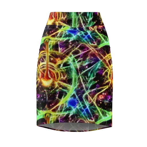 Stellar Thicket on a Pencil Skirt