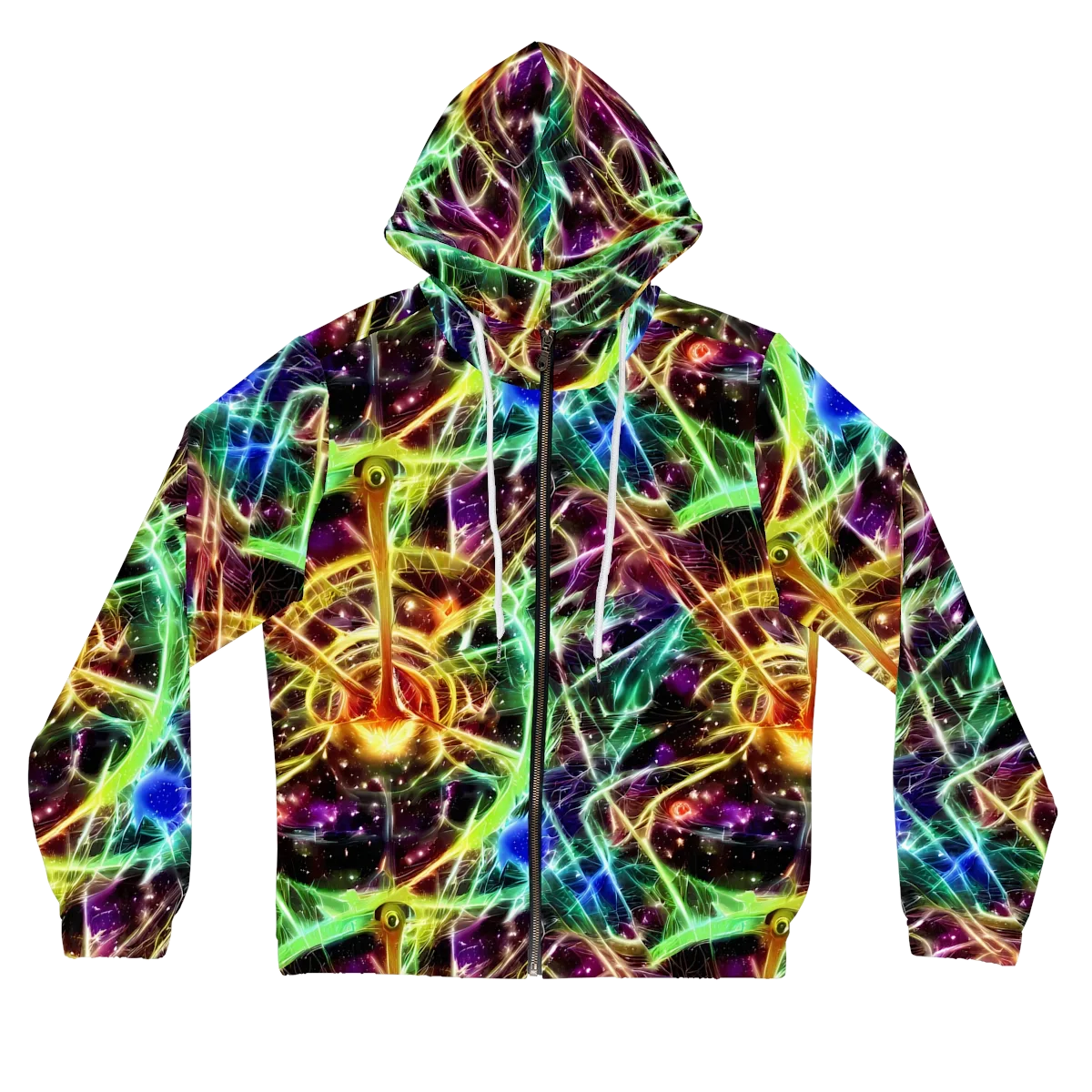 Stellar Thicket on Women's Full-Zip Hoodie — Front