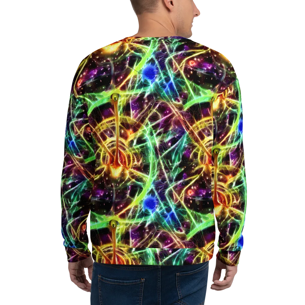 Stellar Thicket on Sweatshirt — Back