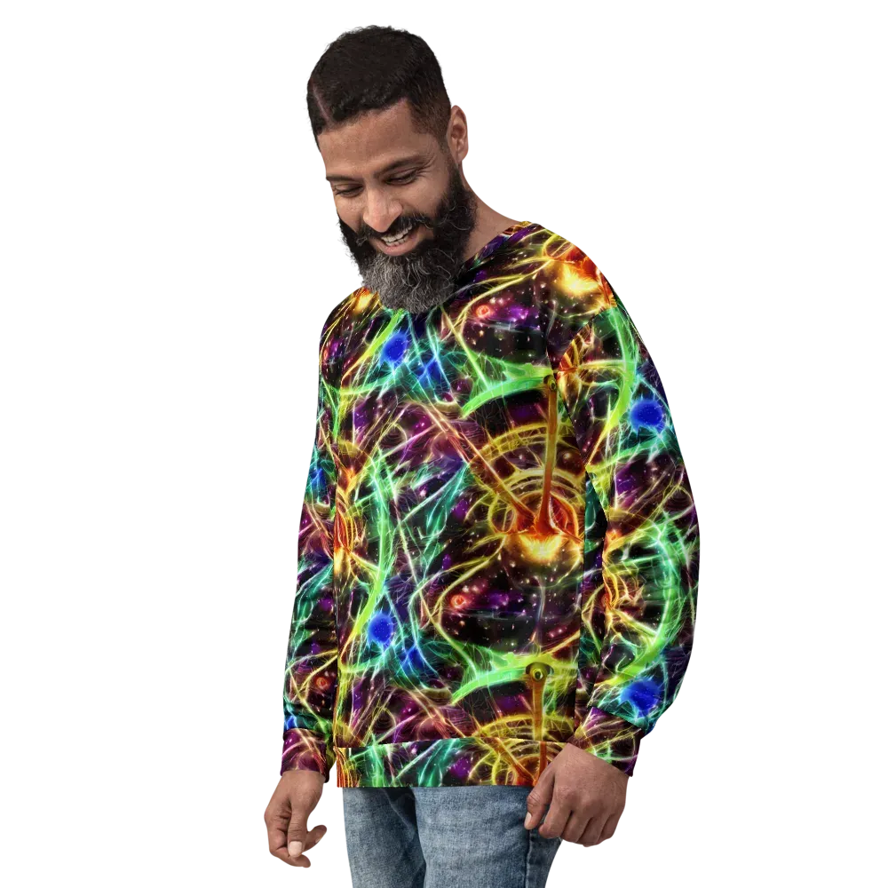 Stellar Thicket on Sweatshirt — Left Front
